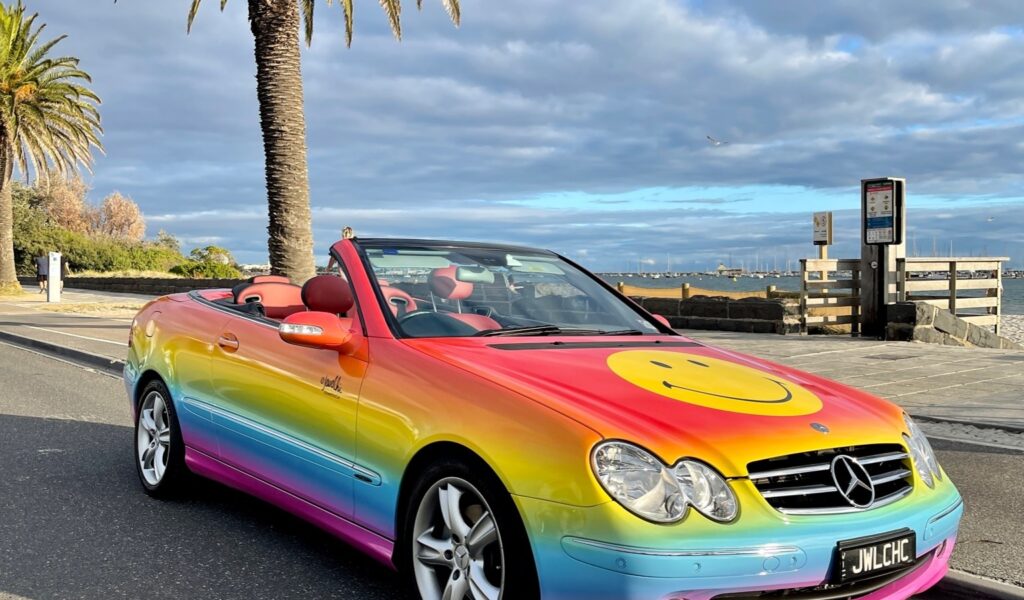 Rainbow Mercedes