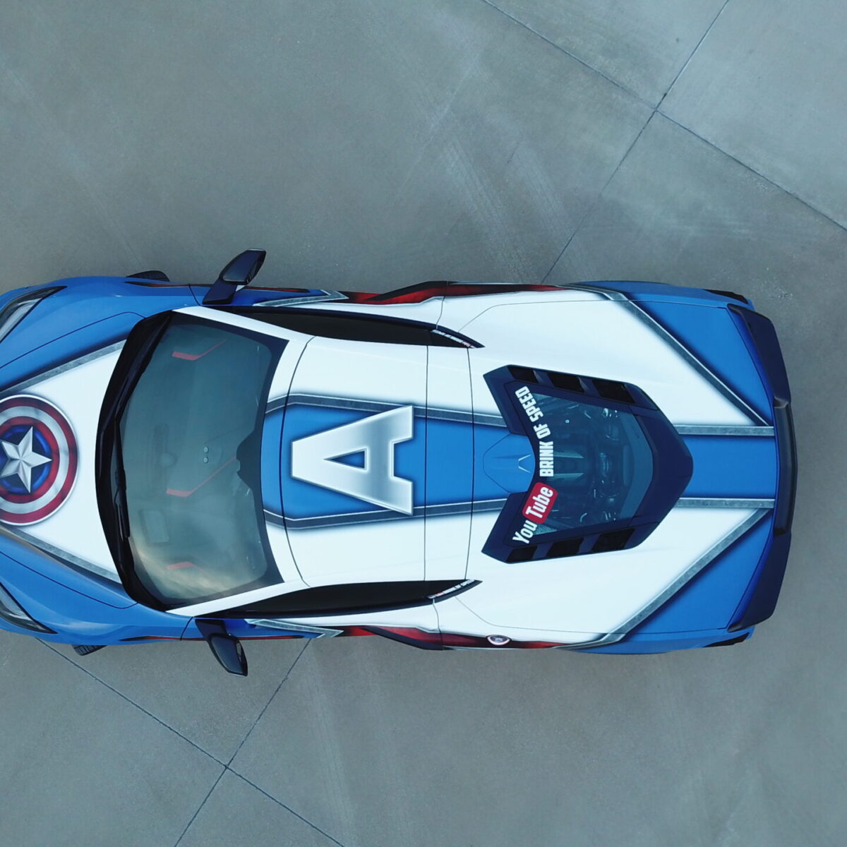 2021 Corvette C8 Captain America